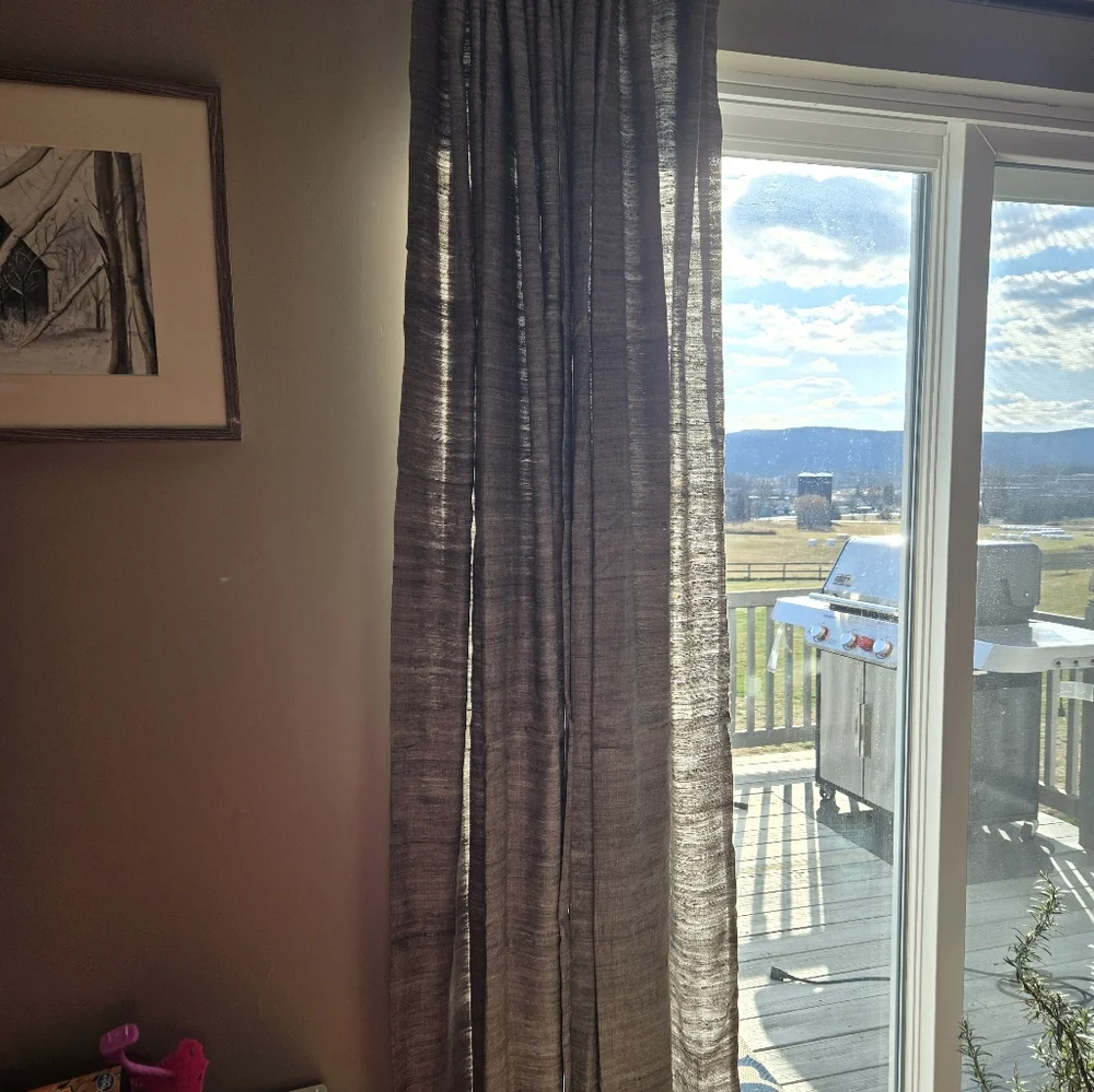 Crate & Barrel silvana curtains